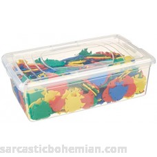 Childcraft Preschool Manipulative Fish Blocks Assorted Colors Set of 420